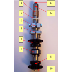 Pacesetter Main Shaft Exploded View